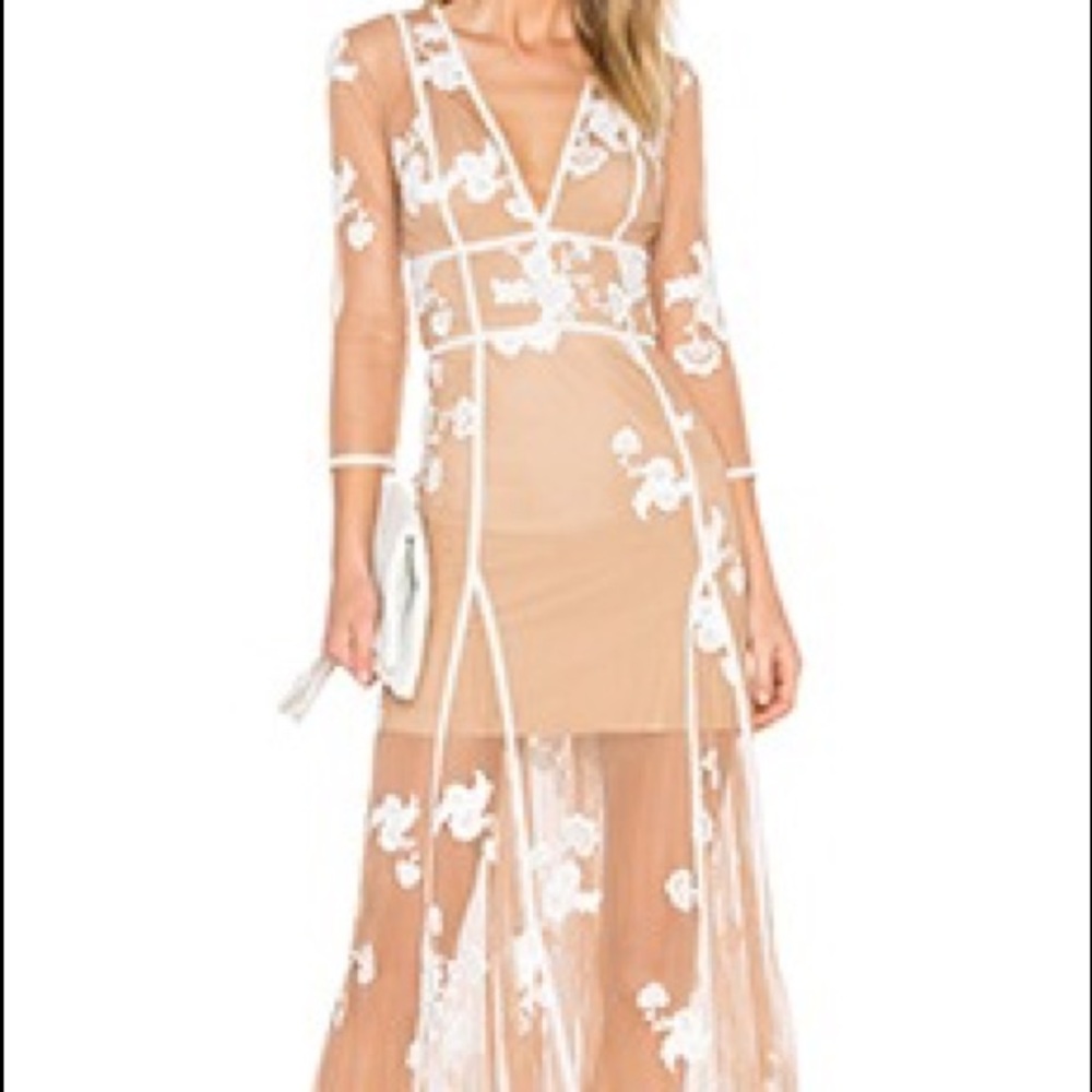 For love and lemons white lace dress